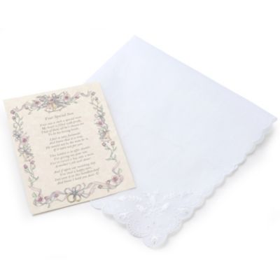 Lady's Embroidered Handkerchief