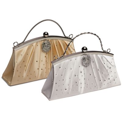 Vintage Style Buckle Evening Bag