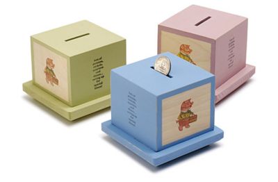 Hand-Painted Piggy Bank