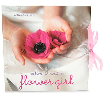 Flower Girl Memory Book