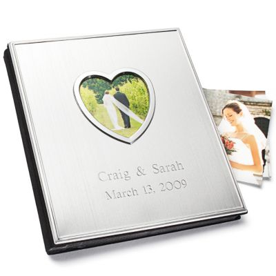 Satin Album with Open Heart