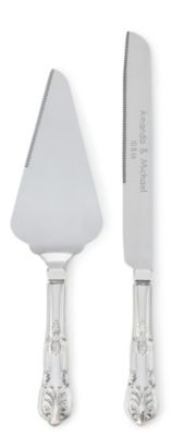Venetian Cake Knife & Server Set