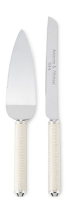 Lenox Jubilee Pearl Cake Knife & Server Set