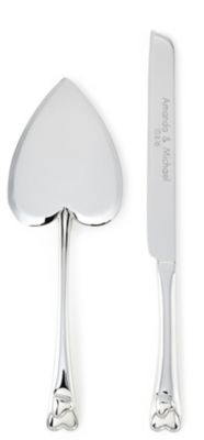 Heart Cake Knife & Server Set