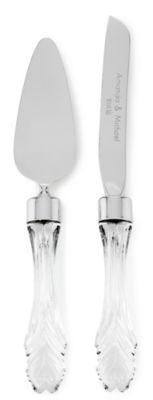 Waterford Crystal Wedding Cake Knife and Server Set
