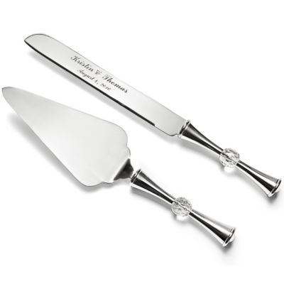 Crystal Ball Cake Knife & Server Set