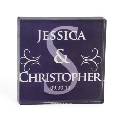 Personalized Cake Topper - Monogram