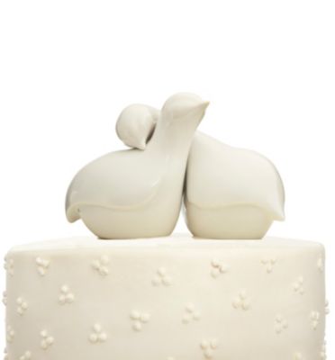 love birds cake topper