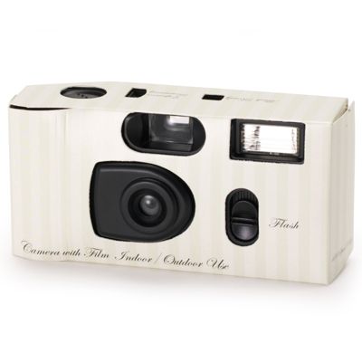 Pastel Stripe Camera - Green