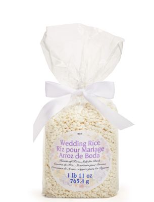 designer heart wedding rice