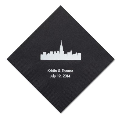 Personalized Napkins - BEVERAGE (New York)