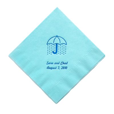 Personalized Napkins - BEVERAGE (Bridal Shower)