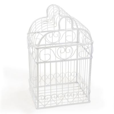 birdcage wedding card holder
