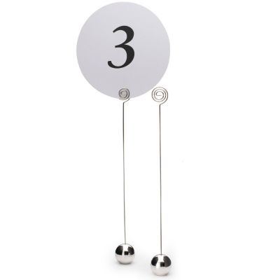 Table Number Holders