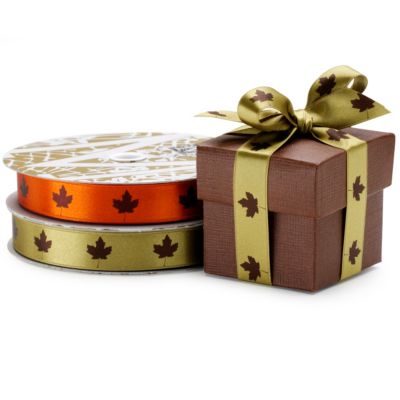 Midori Satin Leaf Ribbon