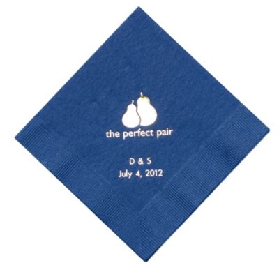 Personalized Napkins - LUNCHEON (The Perfect Pair)