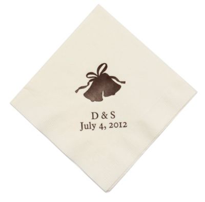 Personalized Napkins - DINNER (Bells)