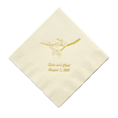 Personalized Napkins - The Knot Shop