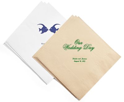 Personalized Eco-Friendly Napkins - DINNER