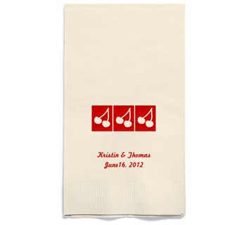 Personalized Napkins - GUEST TOWEL (Cherries)