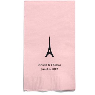Personalized Napkins - GUEST TOWEL (Paris)