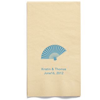 Personalized Napkins - GUEST TOWEL (Fan)