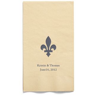 Personalized Napkins - GUEST TOWEL (Flourish)
