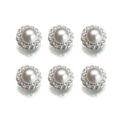 Pearl & Rhinestone Bouquet Picks