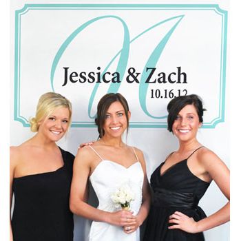 Personalized Photobooth Backdrop - Elegance