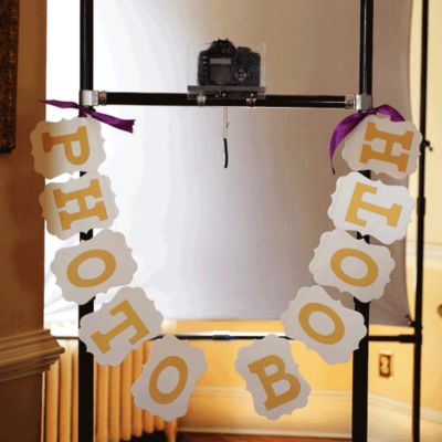 Photo Booth Handmade Sign