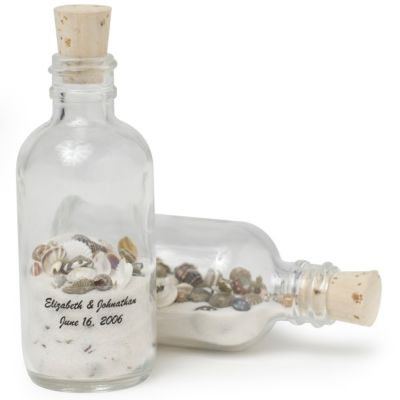 Personalized Sand & Shells in a Bottle