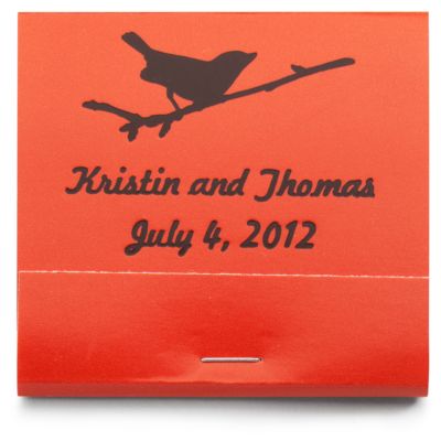 Personalized Matchbooks - Bird on Branch
