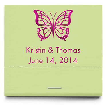 Personalized Matchbooks - Butterfly