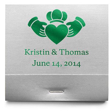 Personalized Matchbooks - Claddagh