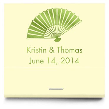 Personalized Matchbooks - Fan