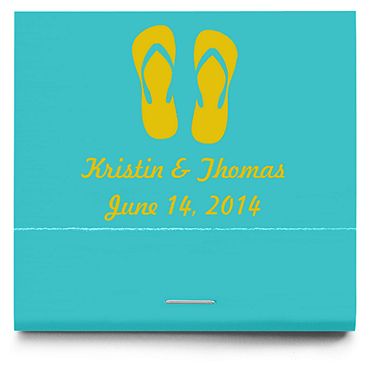 Personalized Matchbooks - Flip-Flops