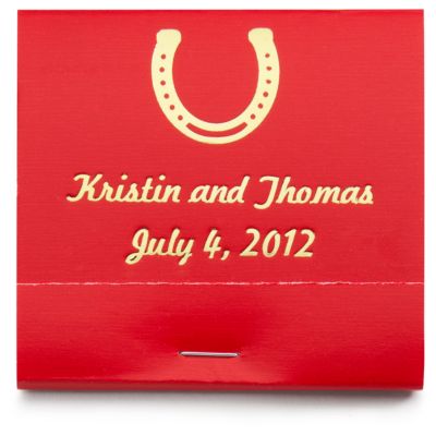 Personalized Matchbooks - Horseshoe