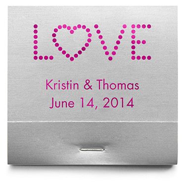 Personalized Matchbooks - Love