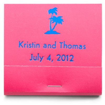 Personalized Matchbooks - Palm Trees