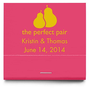 Personalized Matchbooks - The Perfect Pair