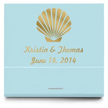 Personalized Matchbooks - Shell