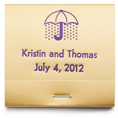 Personalized Matchbooks - Bridal Shower
