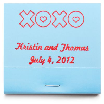 Personalized Matchbooks - XOXO