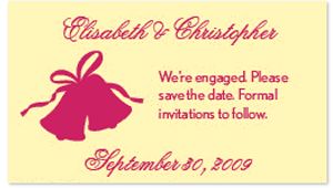 Save the Date Magnets - Wedding Bells
