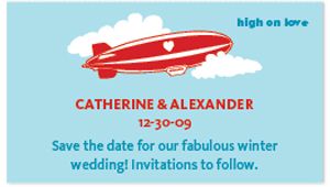 Save the Date Magnets - High on Love