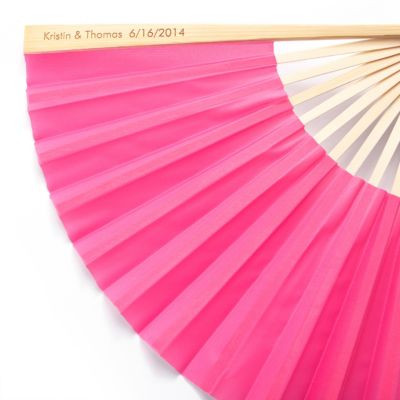 Personalized Silk Fan