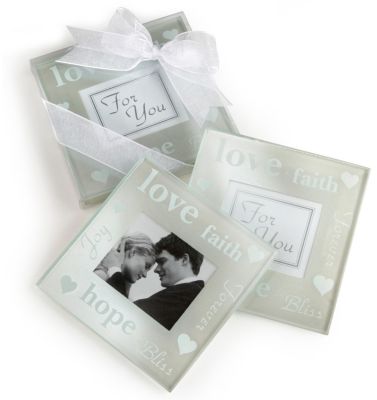 Good Wishes Photo Coaster Set