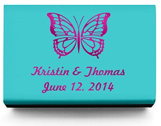 Personalized Matchboxes - Butterfly