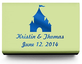 Personalized Matchboxes - Castle