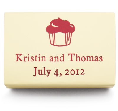 Personalized Matchboxes - Cupcake